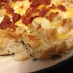 Bacon and Cheese Pull Apart Bread