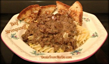 Beef Stroganoff from MS Do