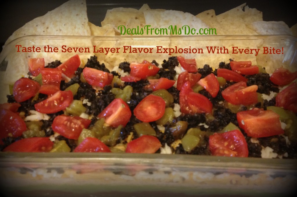 Seven Layer Dip with Chips