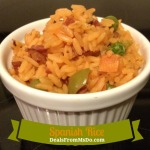 Spanish Rice with Peas and Carrots