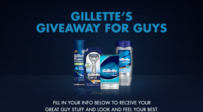 Gillette Giveaway