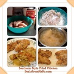 Southern Fried Chicken Collage
