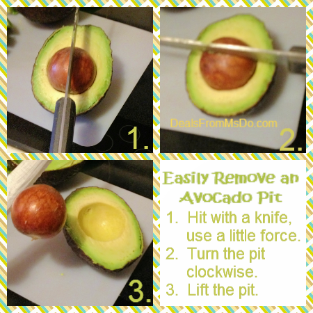 Remove an Avocado Pit