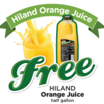 Hiland Orange Juice