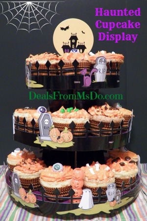 Haunted Cupcake Display
