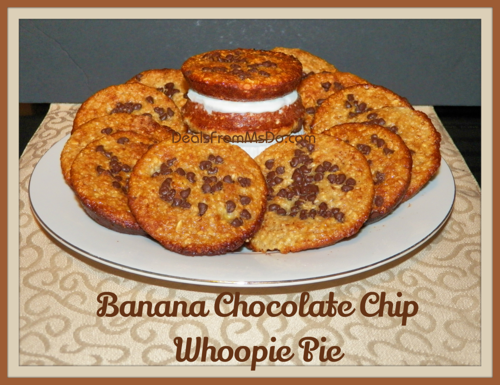 Banana Chocolate Chip Whoopie Pies