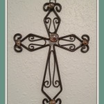 Decorate on a Dime Brown Cross