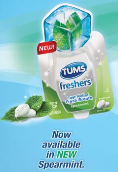 Free Sample of TUMS Freshers Spearmint