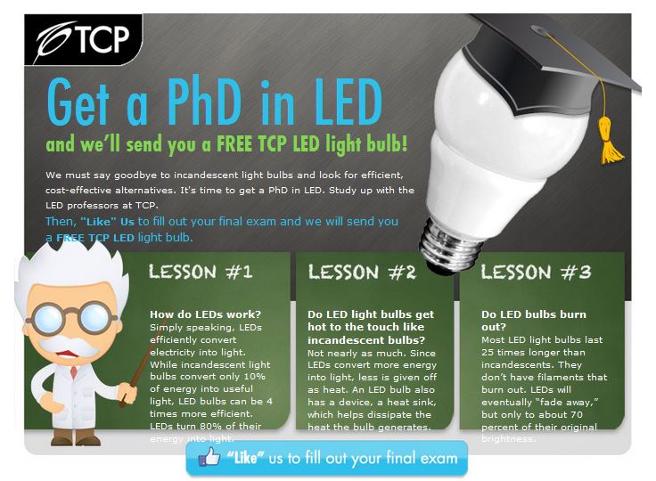Possible FREE LED Light Bulbs