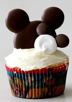 Mickey Mouse Cupcake Decorations