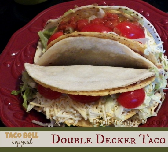 Taco Bell Double Decker Taco Copycat Recipe