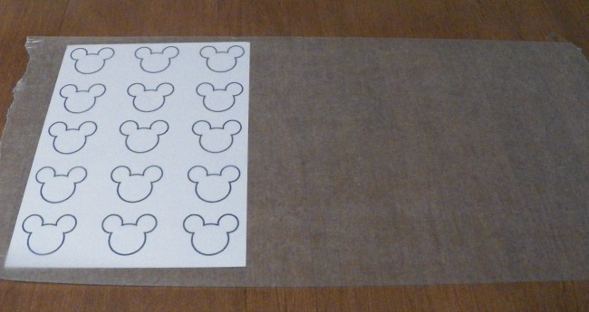 Mickey Mouse Cupcake Decorations Template