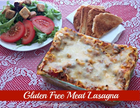 Gluten Free Meat Lasagna