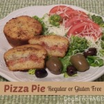 Pizza Pie – Regular or Gluten Free
