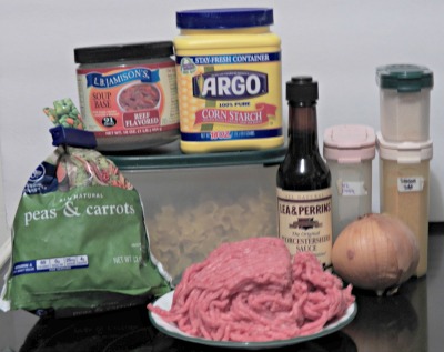 Salisbury Dinner Ingredients