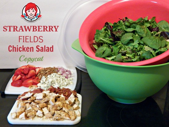 Wendy's Strawberry Fields Chicken Salad Copycat Recipe