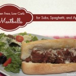Gluten Free, Low Carb Meatballs for Subs, Spaghetti, or Appetizers