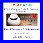 TEGO AUDIO CERA Bluetooth Wireless Speaker Giveaway