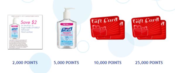 Purell Loyalty Program = FREE Gift Cards