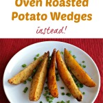 Oven Roasted Potato Wedges Main