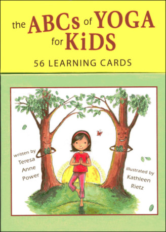 The ABCs of Yoga for Kids learning cards