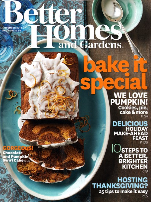 Better Homes & Gardens magazine is designed for people interested in turning home, cooking, and gardening inspiration into action. It is focused on decorating, building and remodeling, crafts, entertaining, cooking, healthy living, and gardening. It also has extensive information specifically for women and families.