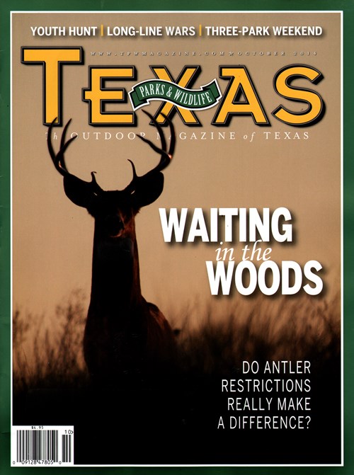 Texas Parks & Wildlife uses words and images to inspire and educate readers and encourage understanding, enjoyment and conservation of Texas' natural and cultural resources.