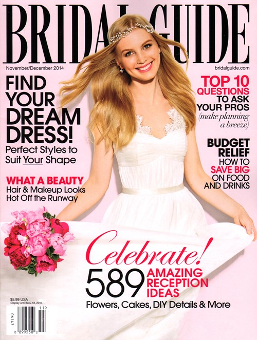 Bridal Guide is a magazine for the contemporary bride-to-be focusing on current trends in fashion, beauty, home design, and honeymoon travel. Complete detailed information on wedding planning and social issues that affect the bride and groom are regular features.