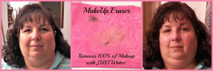 Makeup Eraser Before After with Eraser