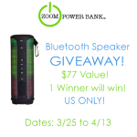 bluetooth speaker giveaway