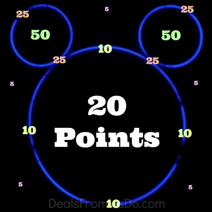 Mickey Mouse Glow Stick Ring Toss