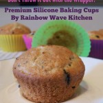 Silicone Baking Cups by Rainbow Wave Kitchen