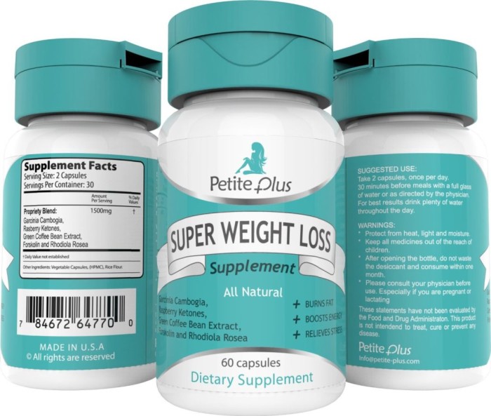 Petite Plus Weight Loss Supplement