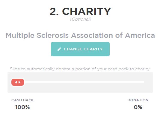 Charity Selected